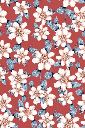 手绘印花华亿平台图片