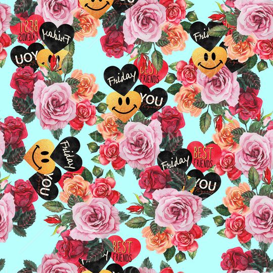 春夏华亿平台印花华亿平台图片