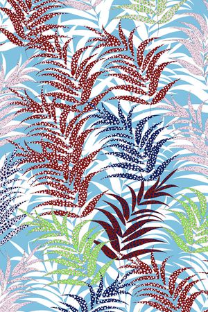 春夏华亿平台印花华亿平台图片