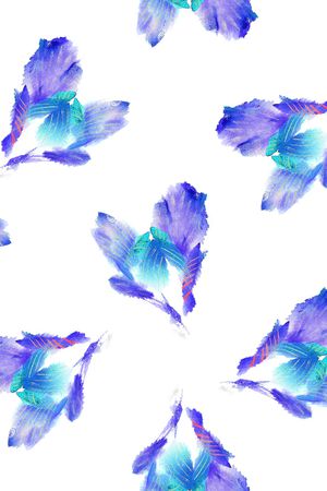 手绘花卉印花华亿平台图片