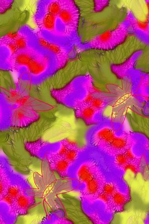 抽象印花华亿平台图片