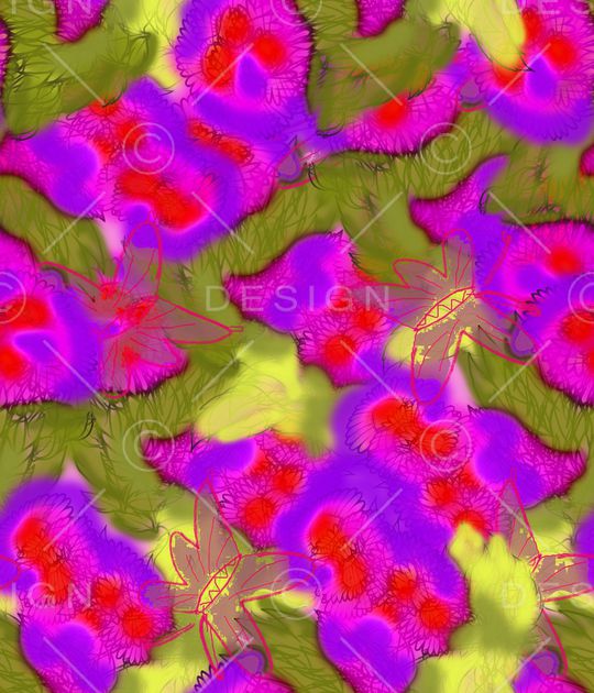 抽象印花华亿平台图片