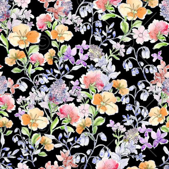 春夏华亿平台印花华亿平台图片