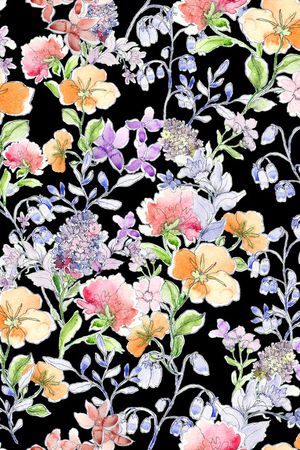 春夏华亿平台印花华亿平台图片