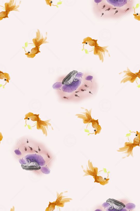 春夏华亿平台印花华亿平台图片