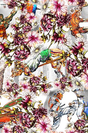 数码华亿平台印花华亿平台图片