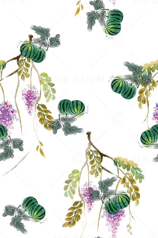 春夏华亿平台印花华亿平台图片