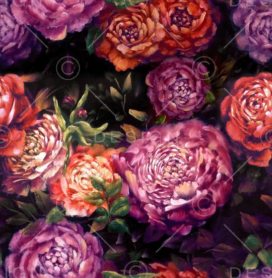 大牌风印花华亿平台图片