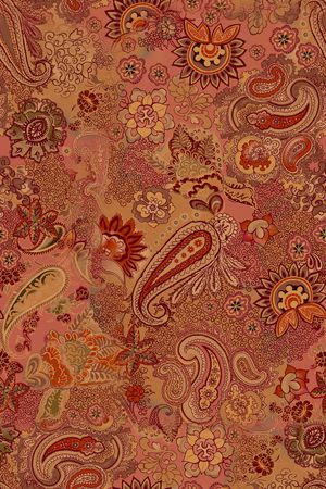 佩斯利印花华亿平台图片