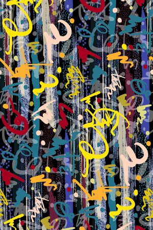 涂鸦印花华亿平台图片