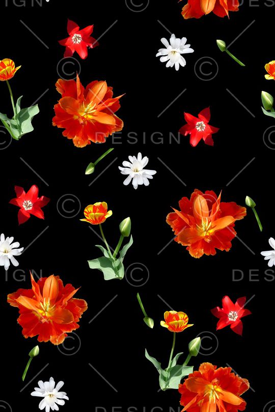 春夏华亿平台印花华亿平台图片