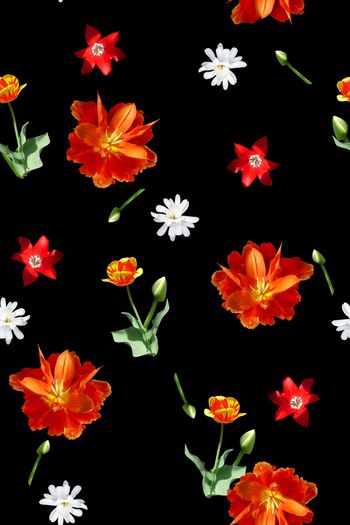 春夏华亿平台印花华亿平台图片