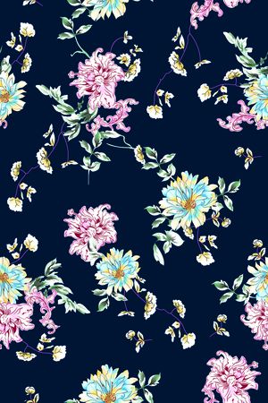 春夏华亿平台印花华亿平台图片