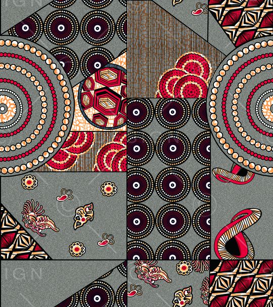 春夏华亿平台印花华亿平台图片