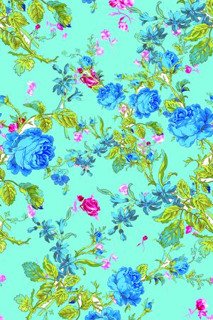 绿植树叶印花华亿平台图片