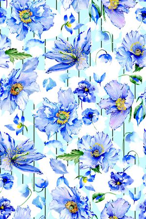 春夏华亿平台印花华亿平台图片