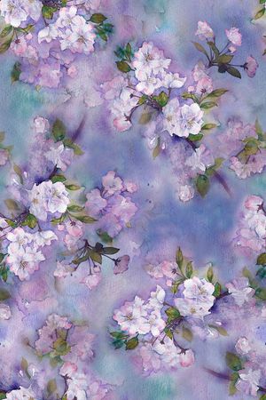 水彩印花华亿平台图片