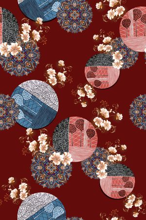 大牌风印花华亿平台图片