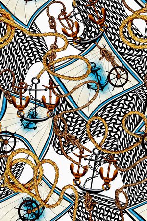 船锚印花华亿平台图片