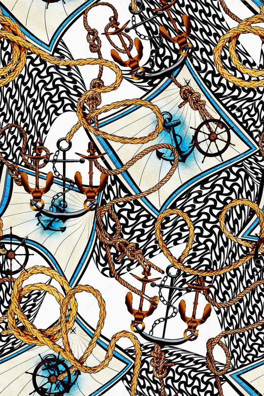 船锚印花华亿平台图片