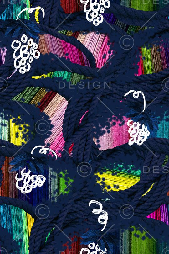 抽象印花华亿平台图片