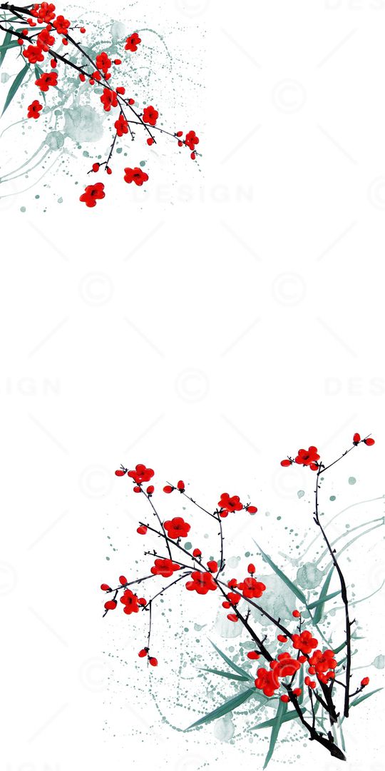 清爽底花卉印花华亿平台图片