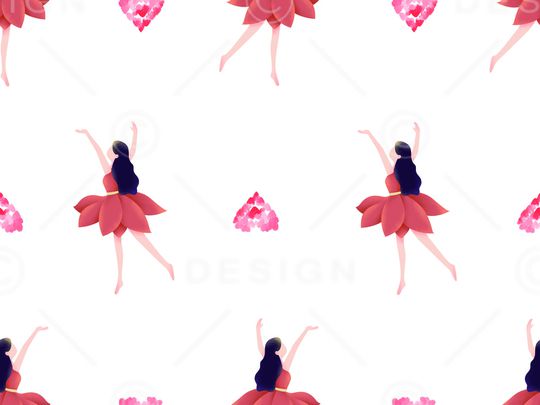 卡通人物印花华亿平台图片