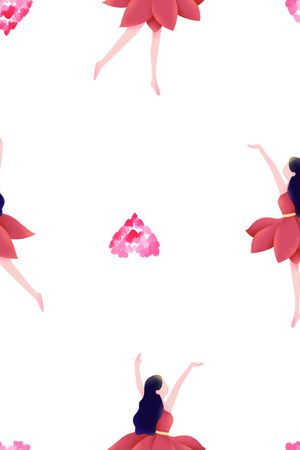 卡通人物印花华亿平台图片