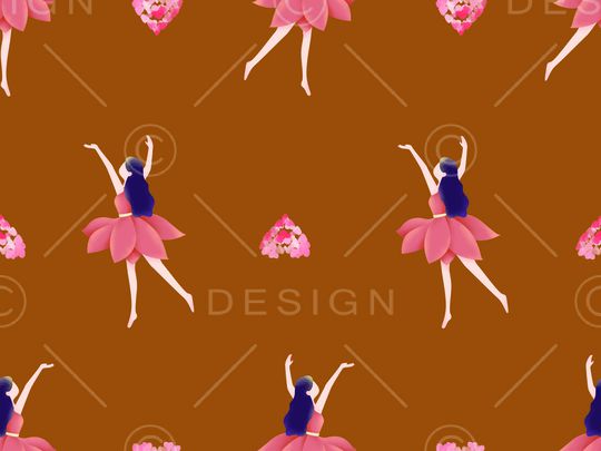 卡通人物印花华亿平台图片