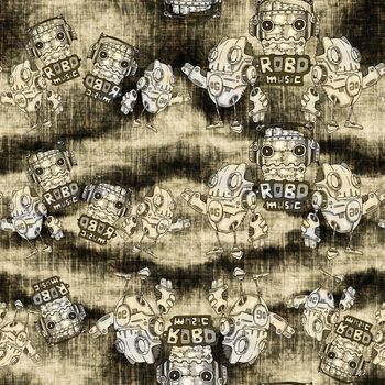 机器人印花华亿平台图片