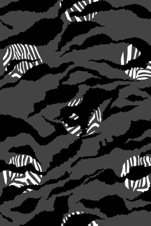 几何印花华亿平台图片