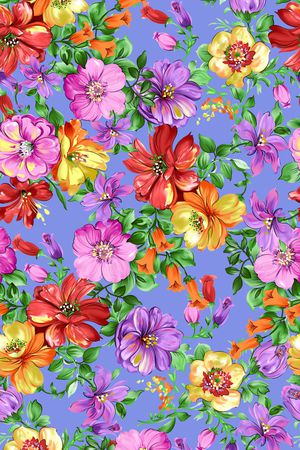 手绘印花华亿平台图片