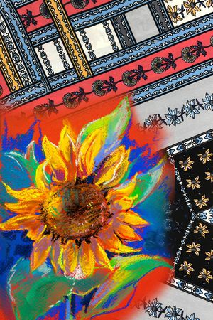 几何印花华亿平台图片