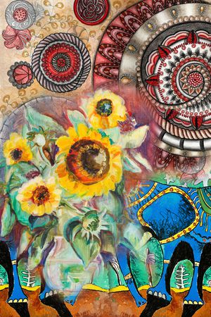 数码华亿平台印花华亿平台图片