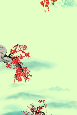 梅花印花华亿平台图片