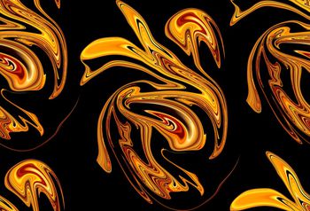 几何印花华亿平台图片