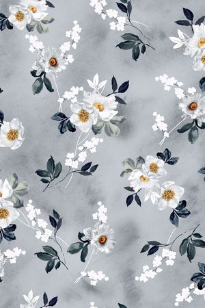 白花印花华亿平台图片