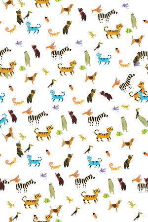 动物印花华亿平台图片