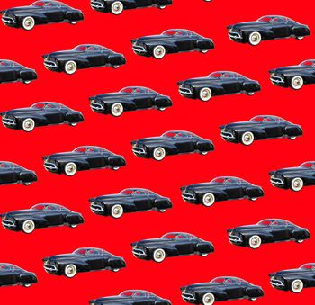 1193692-酷炫汽车花卉1