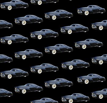 1193695-酷炫汽车花卉3