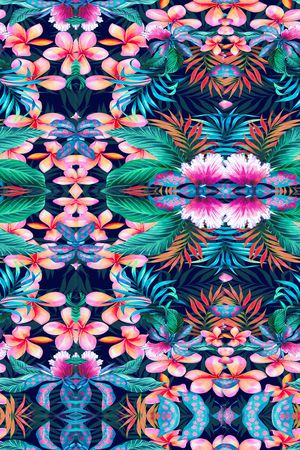 抽象印花华亿平台图片