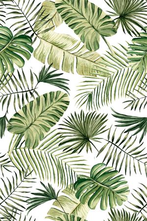 绿植树叶印花华亿平台图片