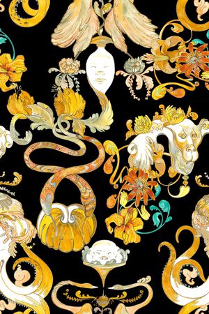 植物印花华亿平台图片