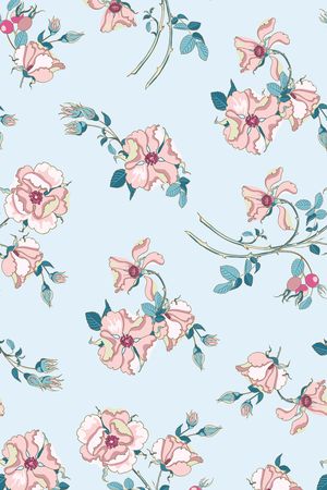 春夏华亿平台印花华亿平台图片