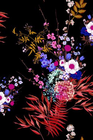 手绘印花华亿平台图片