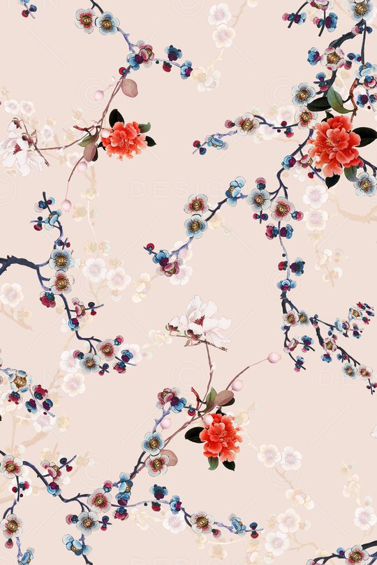 古典花纹印花华亿平台图片