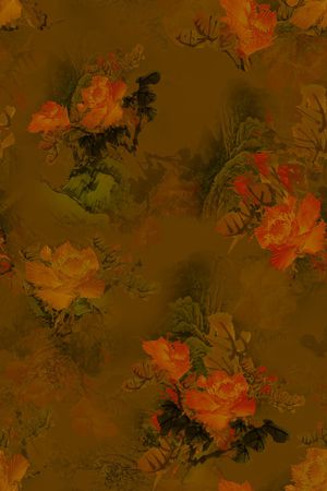 香云纱印花华亿平台图片