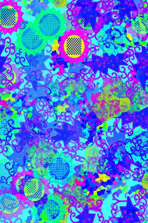 炫彩印花华亿平台图片