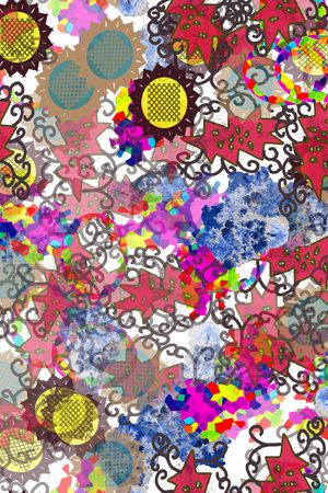 炫彩印花华亿平台图片