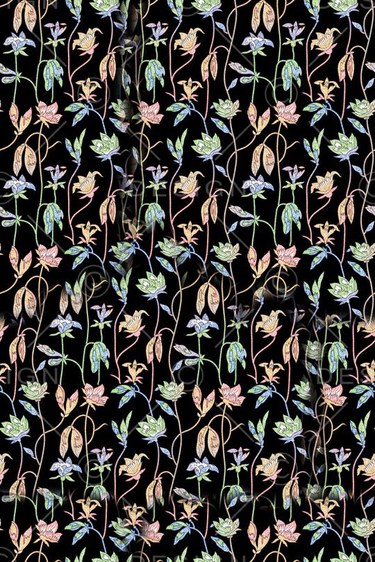 小碎花印花华亿平台图片